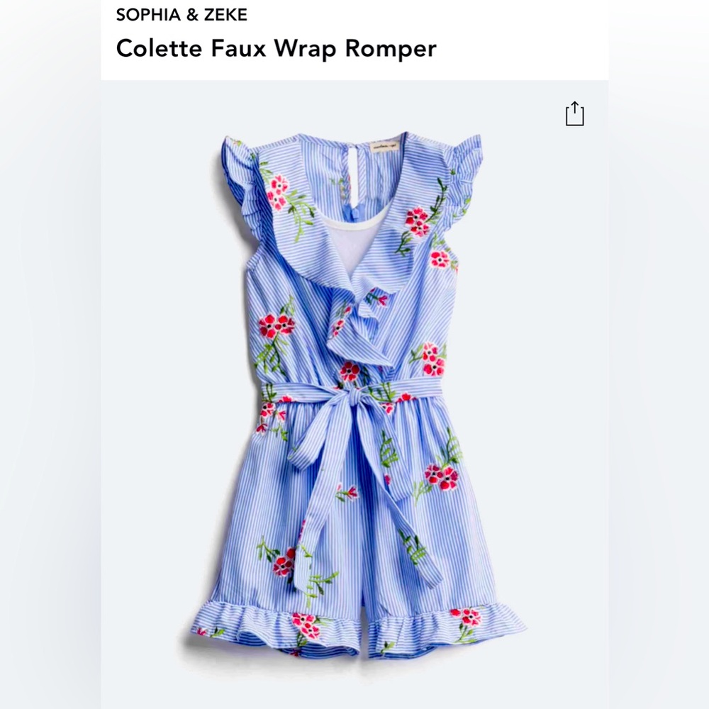 Beautiful Stitch Fix Colette Faux Wrap Romper